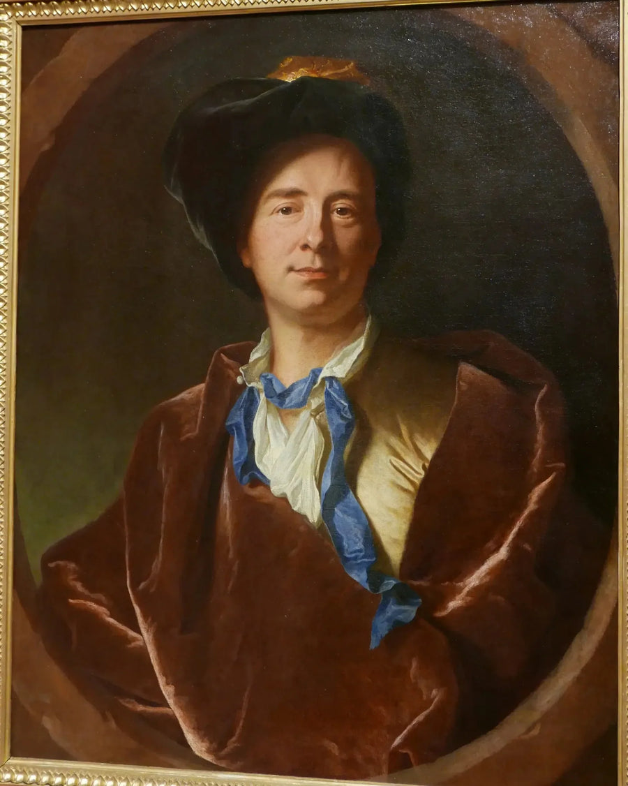 Portrait of Fontenelle (1657-1757) - Hyacinthe Rigaud