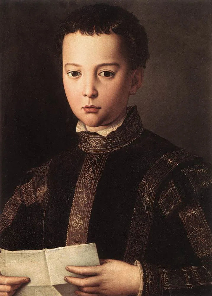 Portrait of Francesco I de Médicis enfant - Bronzino