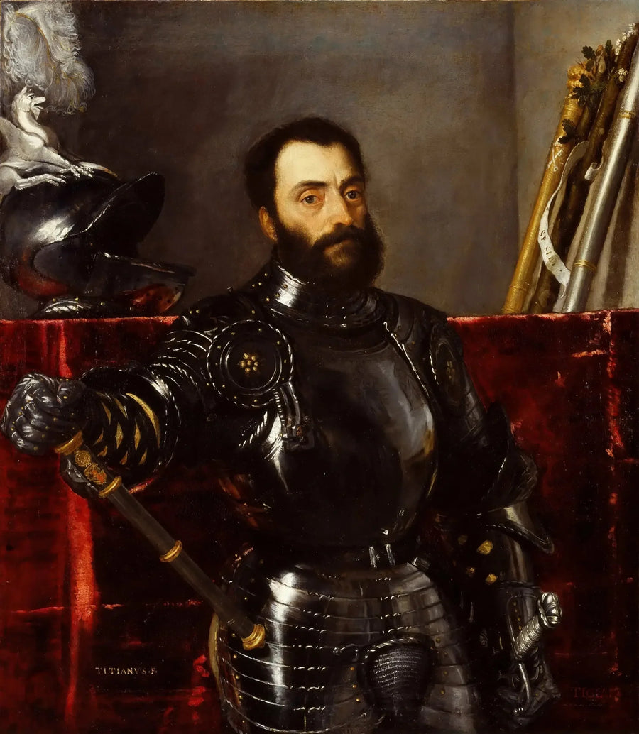 Portrait of Francesco Maria della Rovere - Titian