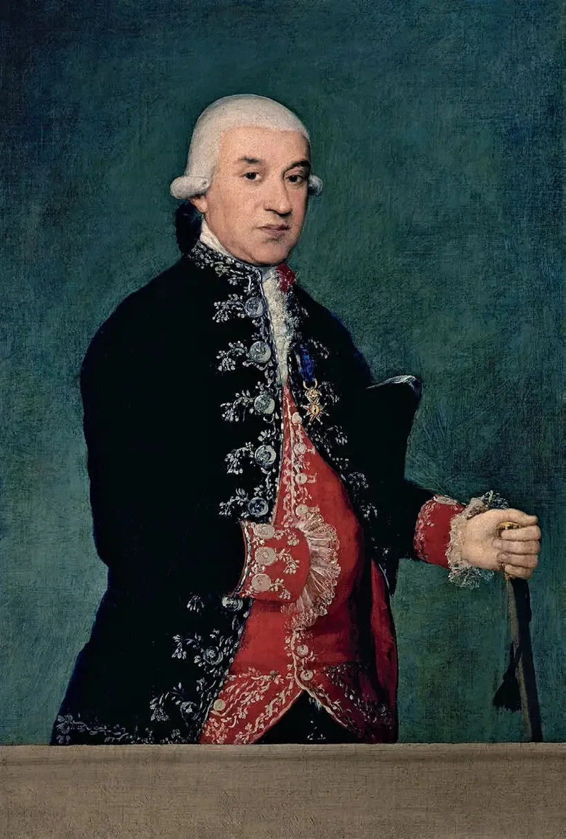 Portrait of Francisco Javier de Larrumbe - Francisco de Goya