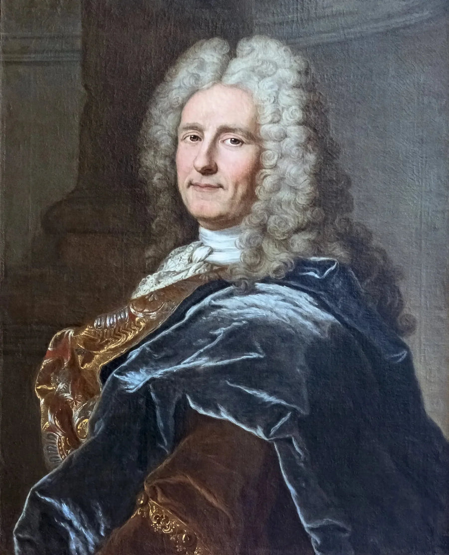 Portrait of François I Castanier (1676-1759) - Hyacinthe Rigaud