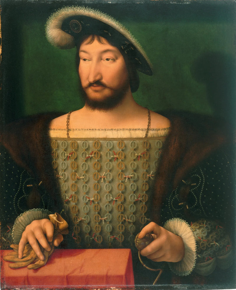 Portrait of François I, King of France - Joos van Cleve