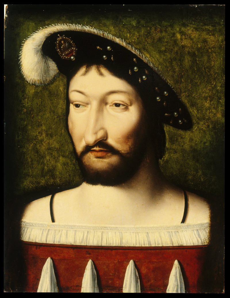 Portrait of François I, King of France - Joos van Cleve
