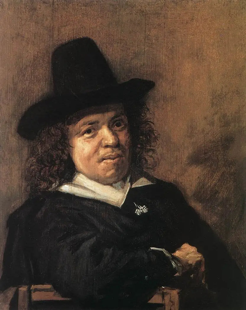Portrait of Frans Jansz. Post (1612-1680) - Frans Hals