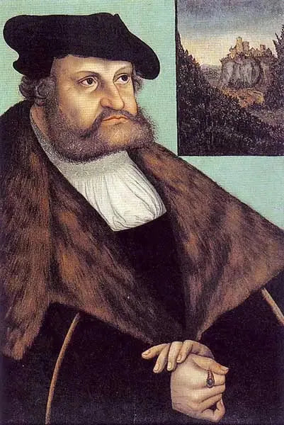 Portrait of Frederick III the Wise, Elector of Saxony - Lucas Cranach the Elder