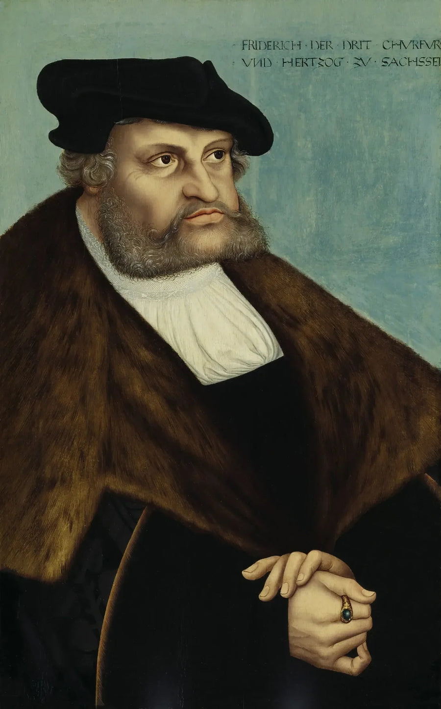 Portrait of Frederick III of Saxony - Lucas Cranach the Elder