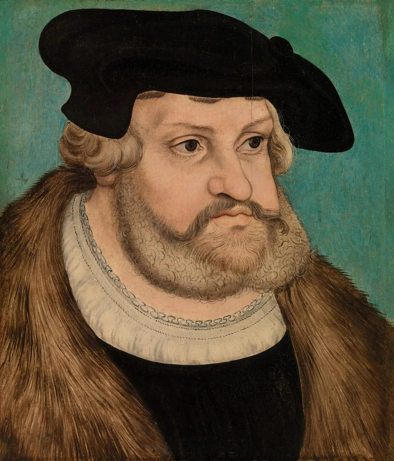 Portrait of Frederick the Wise, Duke of Saxony - Lucas Cranach the Elder