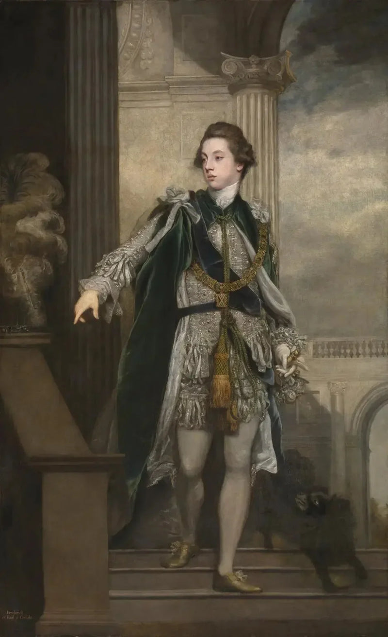 Portrait of Frederick Howard, 5th Earl of Carlisle (1748–1825) - Joshua Reynolds