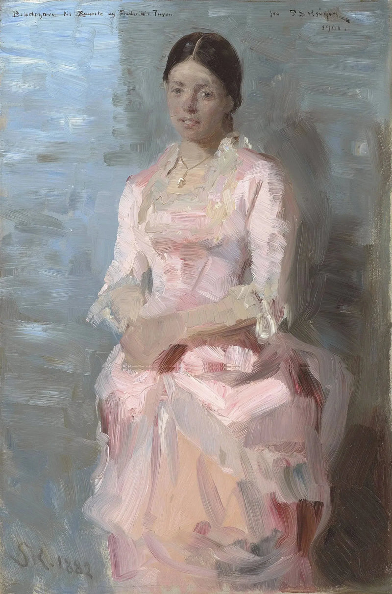 Portrait of Frederikke Tuxen - Peder Severin Krøyer