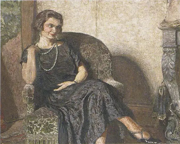 Portrait of Fridette Faton - Édouard Vuillard