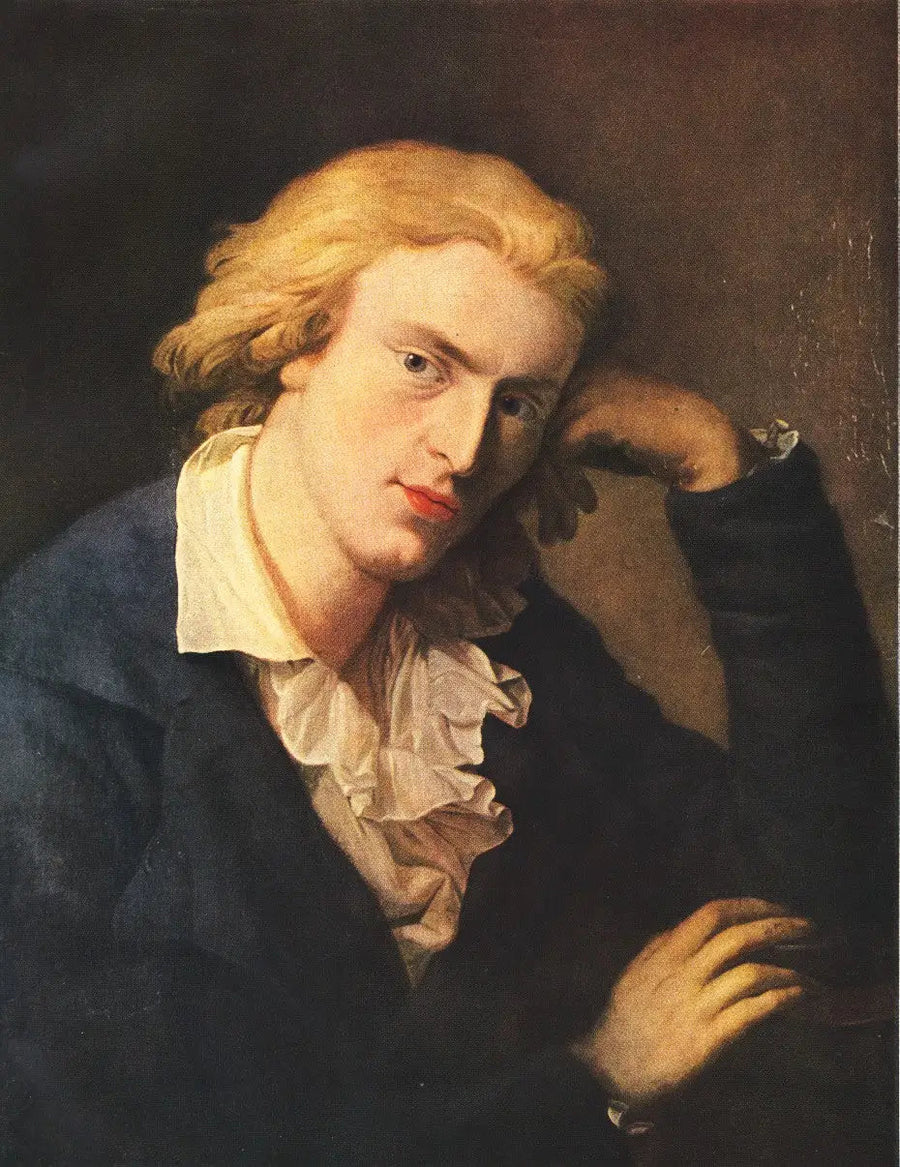 Portrait of Friedrich Schiller - Anton Graff