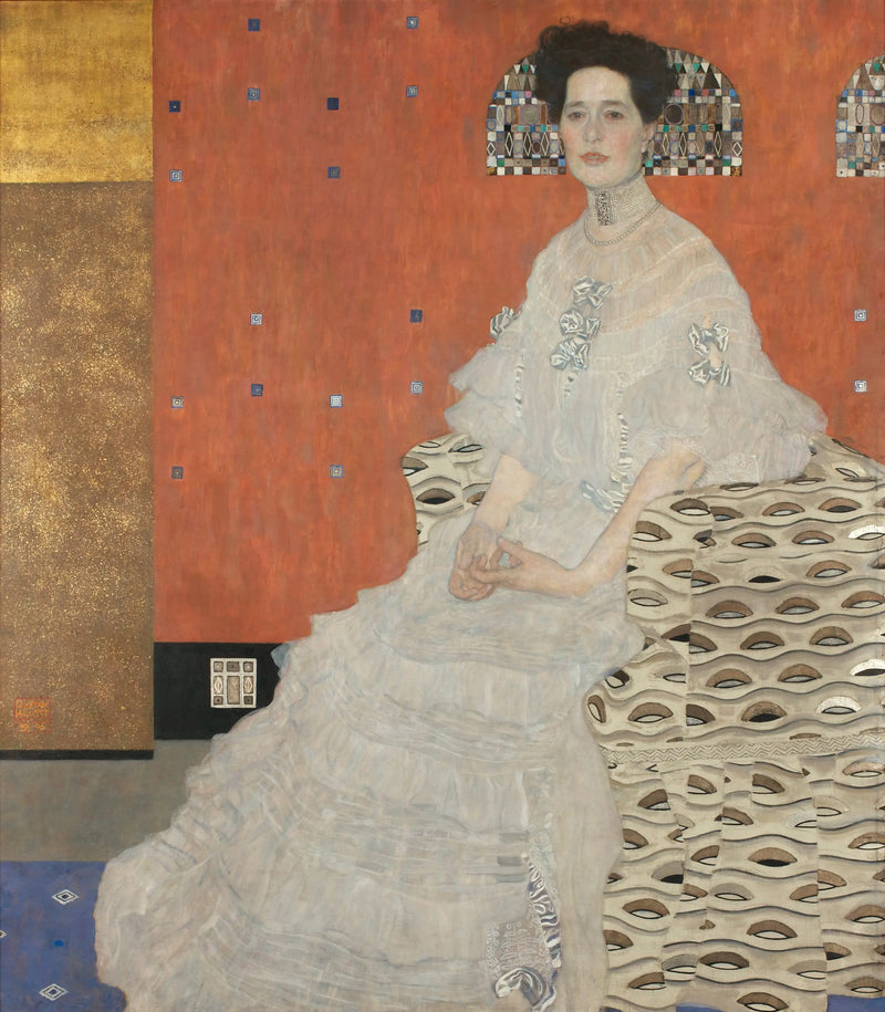 Portrait of Fritza Riedler - Gustav Klimt