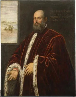 Portrait of Gabriele di Pietro Emo, Procurator of Saint Mark - Jacopo Tintoretto