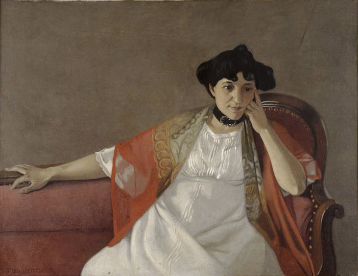 Portrait of Gabrielle Vallotton - Félix Vallotton