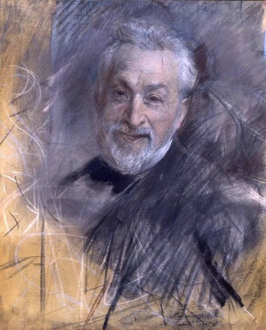 Portrait of Gaetano Braga - Giovanni Boldini