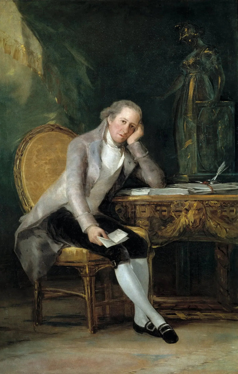 Portrait of Gaspar Melchor de Jovellanos - Francisco de Goya