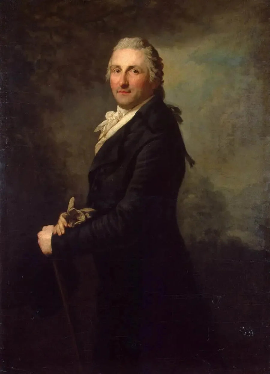 Portrait of Georg Leopold Goguel - Anton Graff