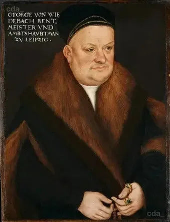 Portrait of Georg von Wiedebach - Lucas Cranach the Elder