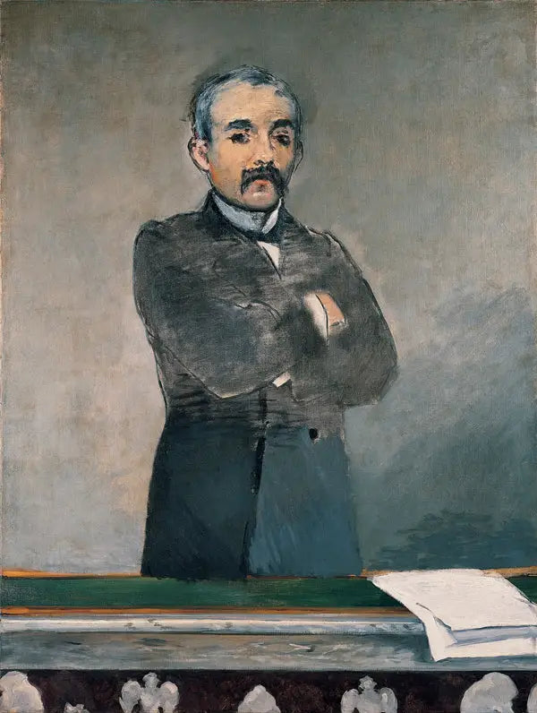Portrait of Georges Clemenceau - Édouard Manet