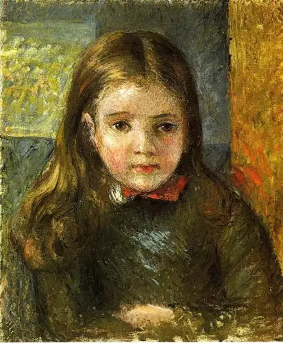 Portrait of Georges Pissarro - Camille Pissarro