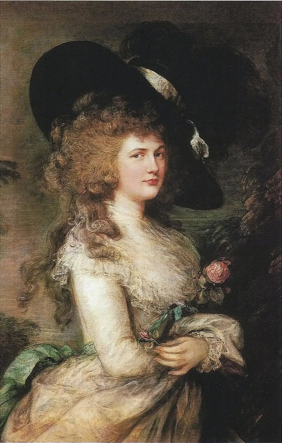 Portrait of Georgiana, Duchess of Devonshire - Thomas Gainsborough