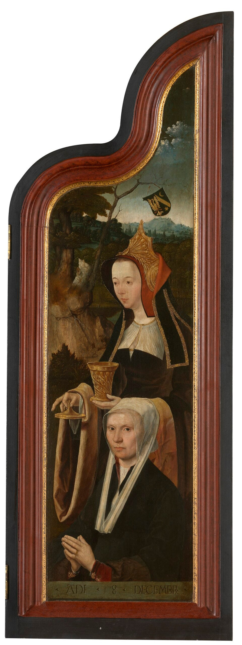 Portrait of Gerbrich Claesdr - Jacob Cornelisz van Oostsanen