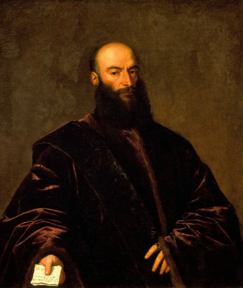 Portrait of Giacomo di Andrea Dolfin - Titian
