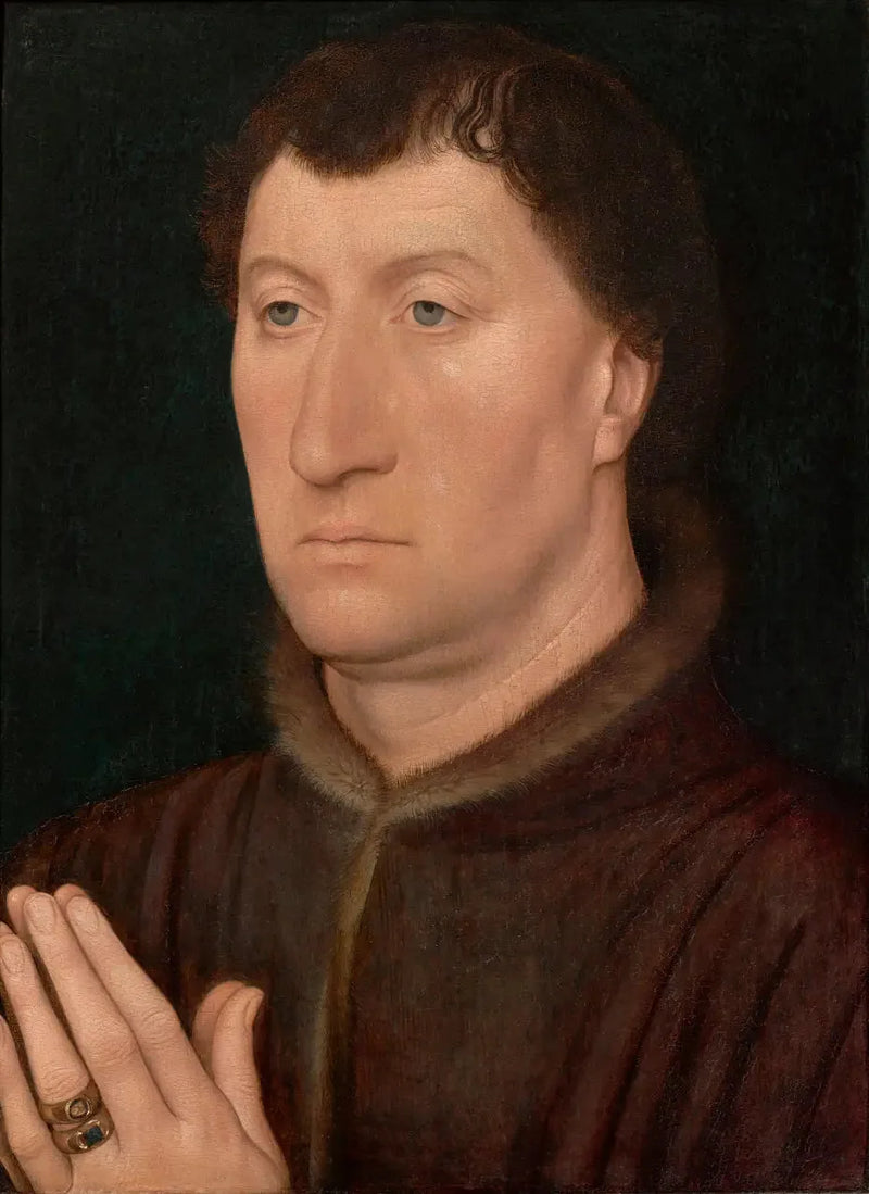Portrait of Gilles Joye - Hans Memling