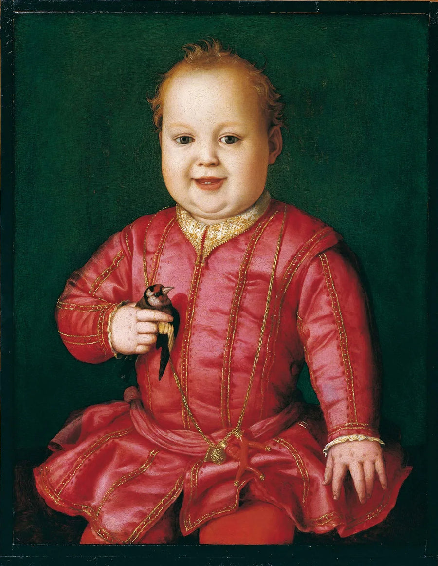 Portrait of Giovanni de Médicis as a child - Bronzino