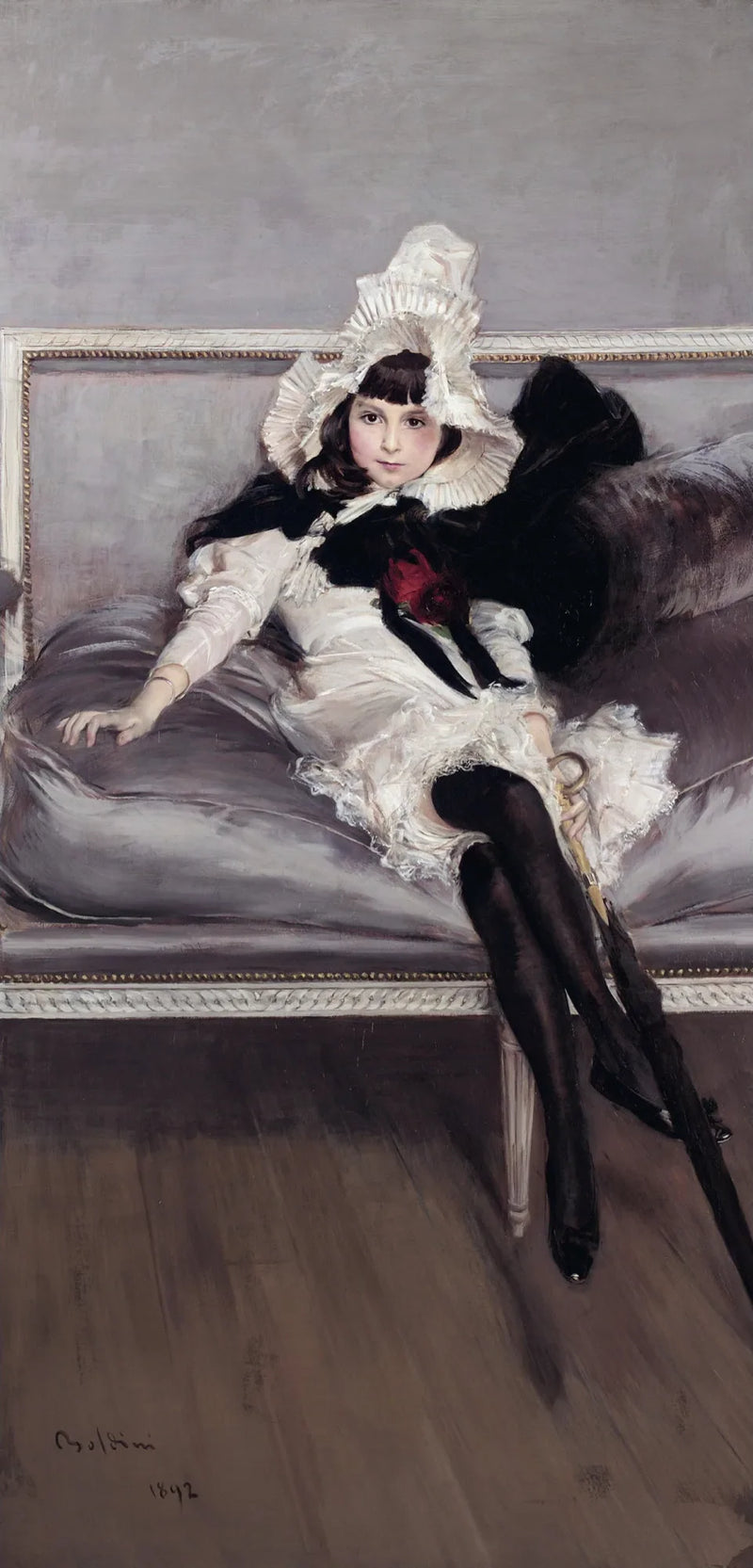Portrait of Giovinetta Errazuriz (Josefina Errázuriz Alvear) - Giovanni Boldini