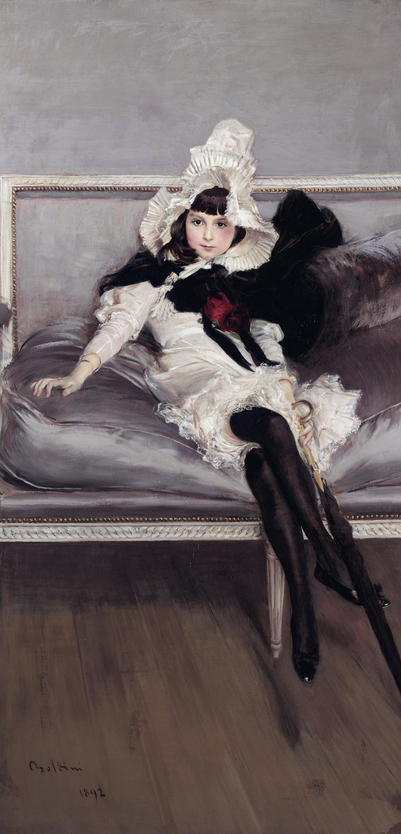 Portrait of Giovinetta Errazuriz (Josefina Errázuriz Alvear) - Giovanni Boldini