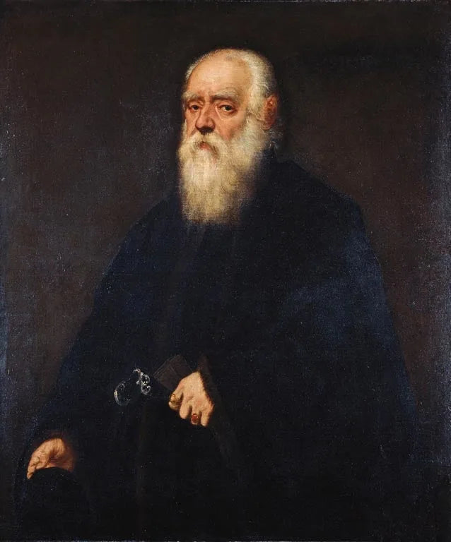 Portrait of Girolamo Pozzo - Jacopo Tintoretto