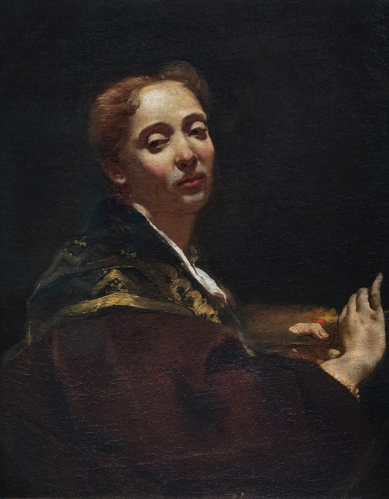 Portrait of Giulia Lama - Giovanni Battista Piazzetta