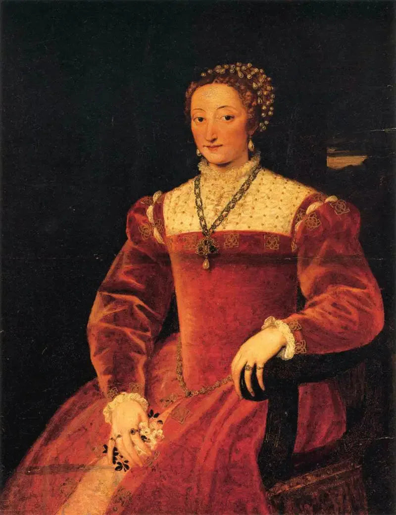Portrait of Giulia Varano - Titian