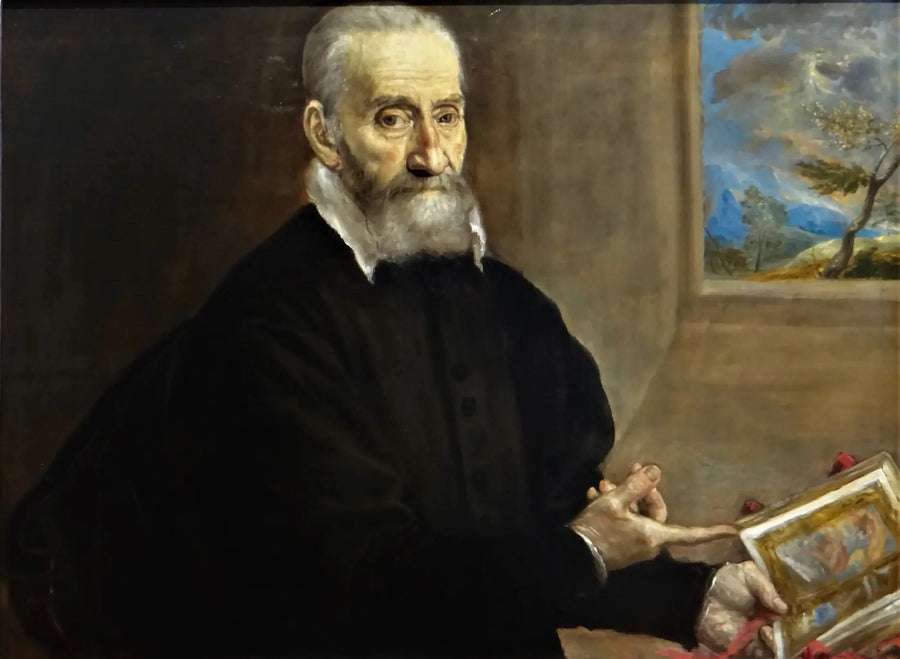 Portrait of Giulio Clovio - El Greco