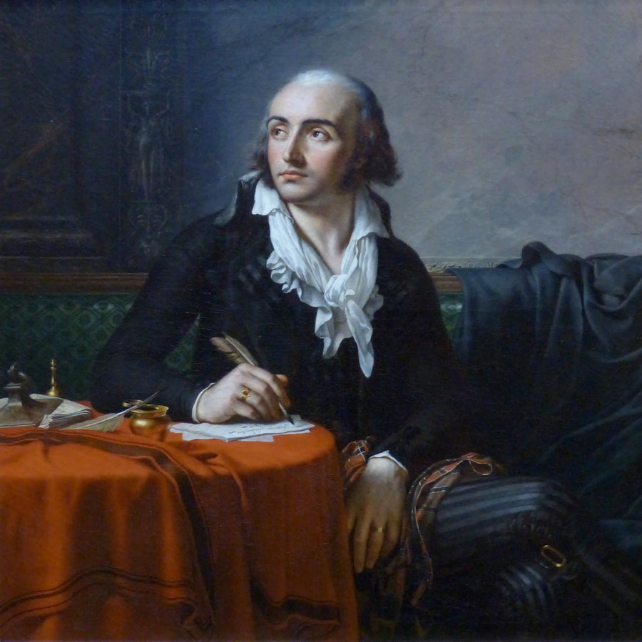 Portrait of Giuseppe Fravega - Anne-Louis Girodet