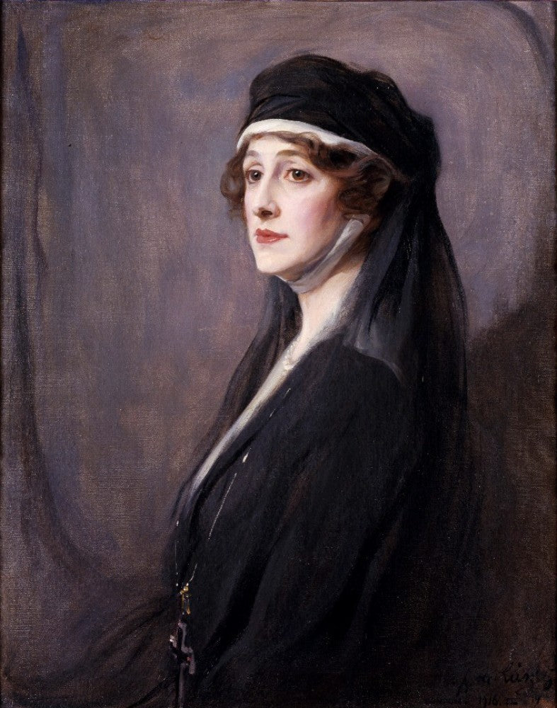 Portrait of Grace Elvina Hinds, Marchioness Curzon of Kedleston (1877-1958) - Philip de László