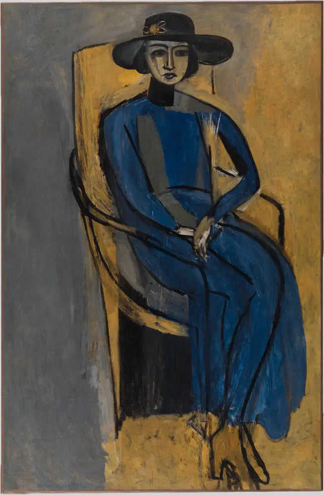 Portrait of Greta Prozor - Henri Matisse