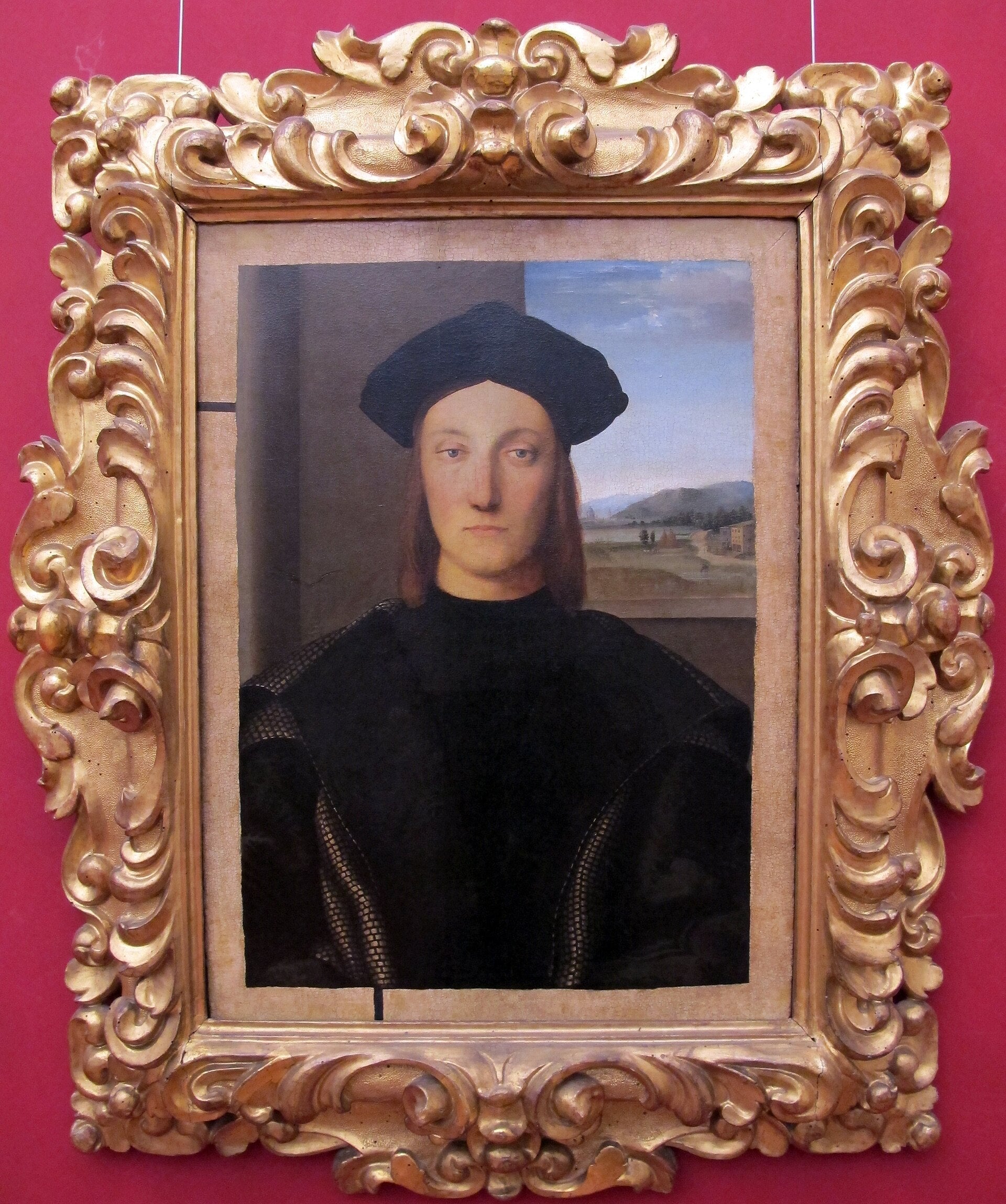 Portrait of Guidobaldo I of Montefeltro - Raphael Sanzio