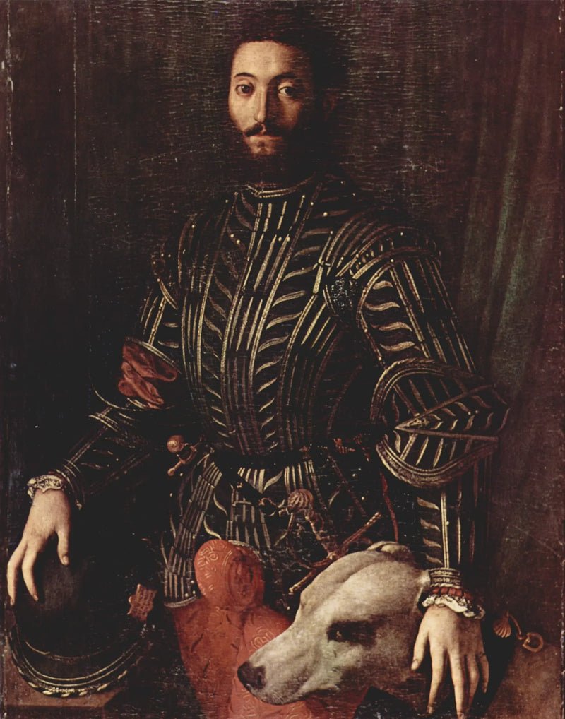 Portrait of Guidobaldo II della Rovere - Bronzino