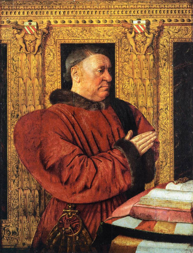 Portrait of Guillaume Jouvenel des Ursins - Jean Fouquet