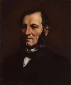 Portrait of Gustave Chaudey - Gustave Courbet