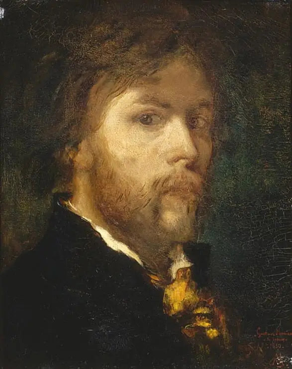 Portrait of Gustave Moreau by himself - Gustave Moreau