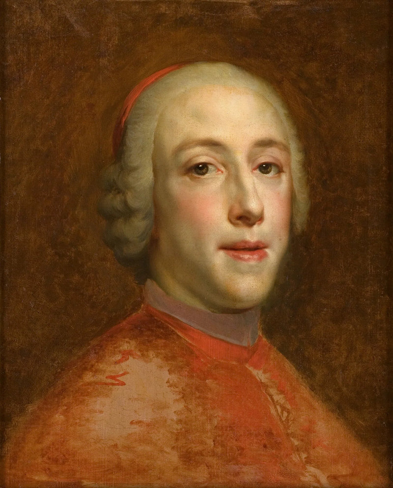 Portrait of Henri Édouard Stuart, Cardinal Duke of York - Anton Raphael Mengs