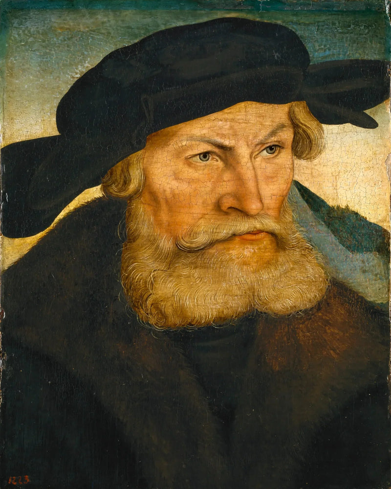 Portrait of Henry the Pious - Lucas Cranach the Elder
