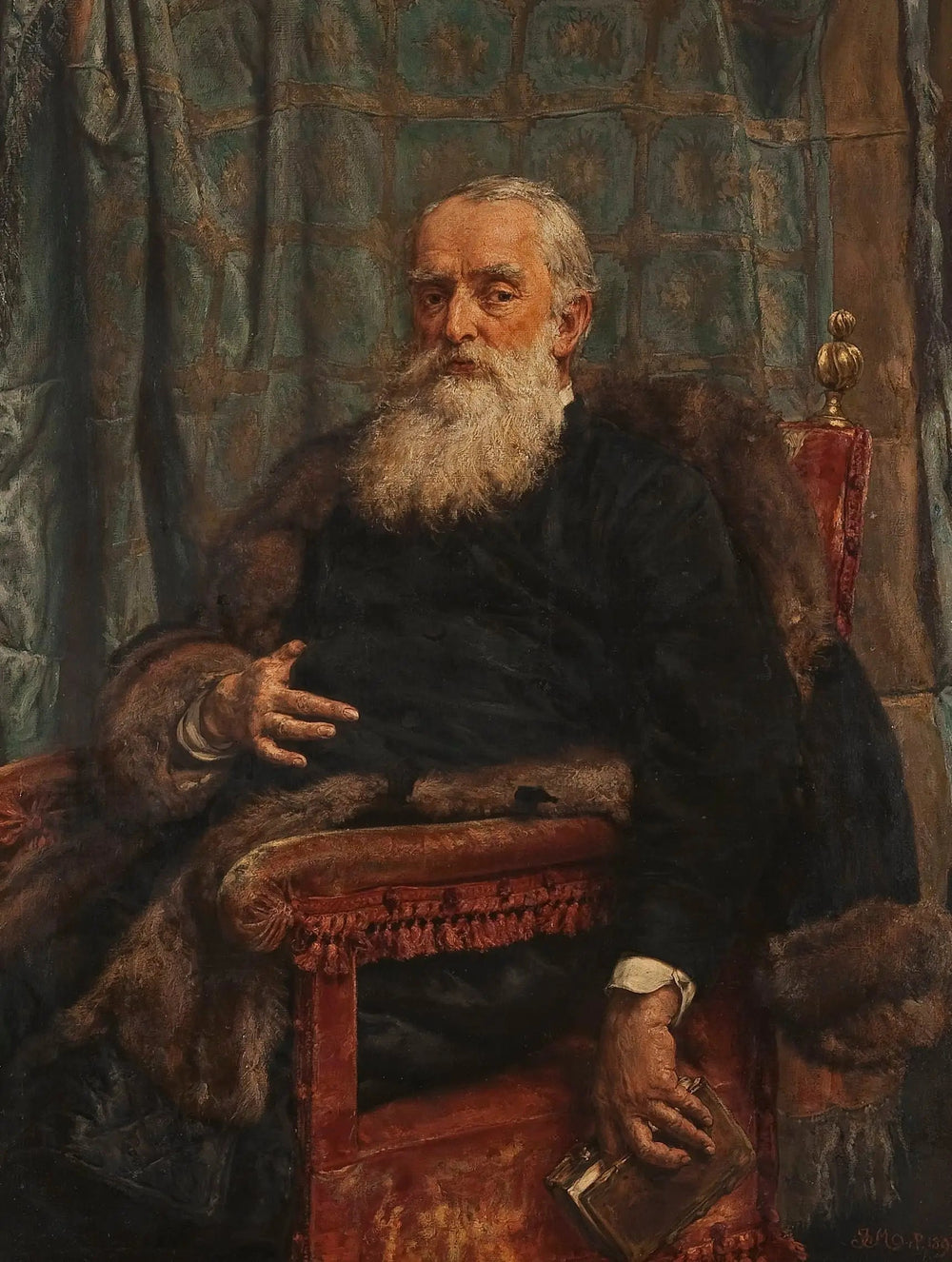 Portrait de Henryk Krajewski - Jan Matejko - Alpha Reproduction
