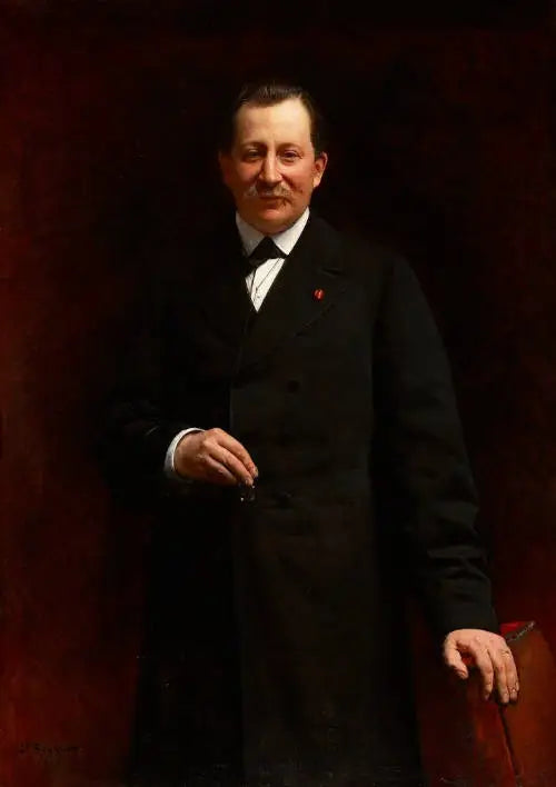 Portrait of Hermann (Jacques) Raffalovich - Léon Bonnat