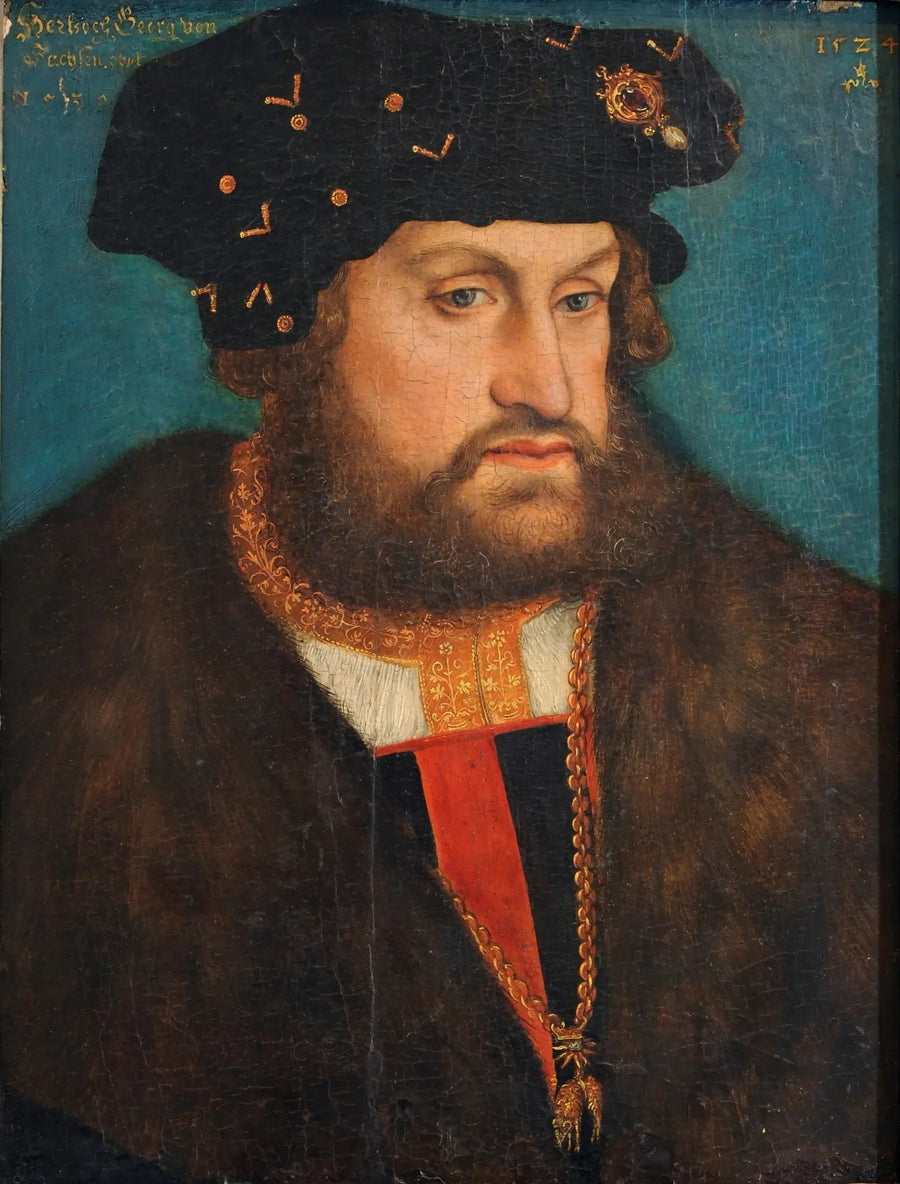 Portrait of Duke George of Saxony - Lucas Cranach the Elder