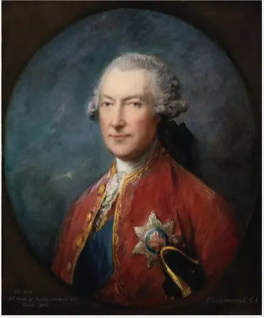 Portrait of Hugh Smithson (Percy), 1st Duke of Northumberland (1714-1786), former Lord Lieutenant of Ireland - Thomas Gainsborough