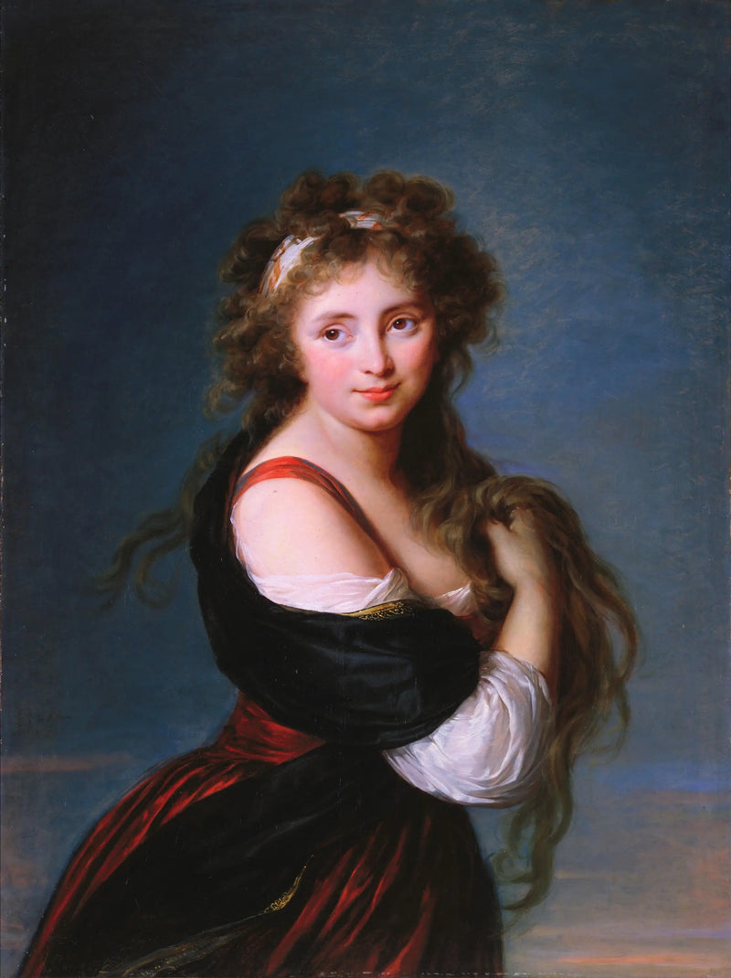 Portrait of Hyacinthe Gabrielle Roland - Élisabeth Vigeé Le Brun